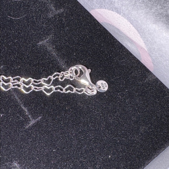 Pandora Silver Heart Link Necklace new in box - Picture 10 of 10